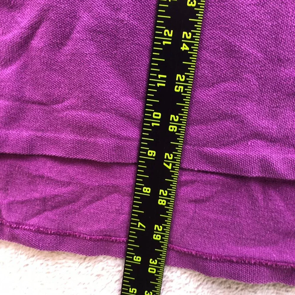 Polo Ralph Lauren Mens Polo Shirt Large Short Sleeve Purple Classic Casual